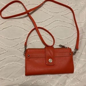 Orange wallet